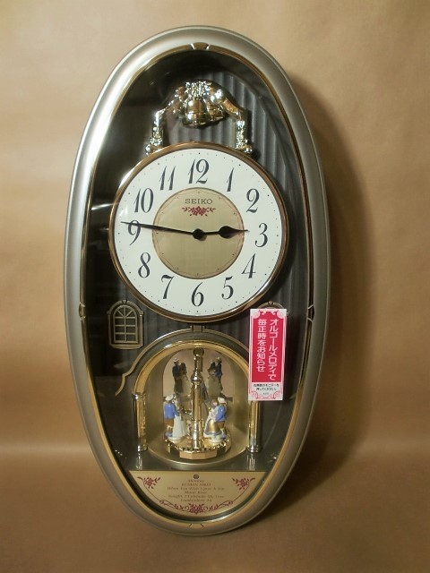 新品】SEIKO セイコー☆メロディー 掛け時計 音源6曲入り AM204S