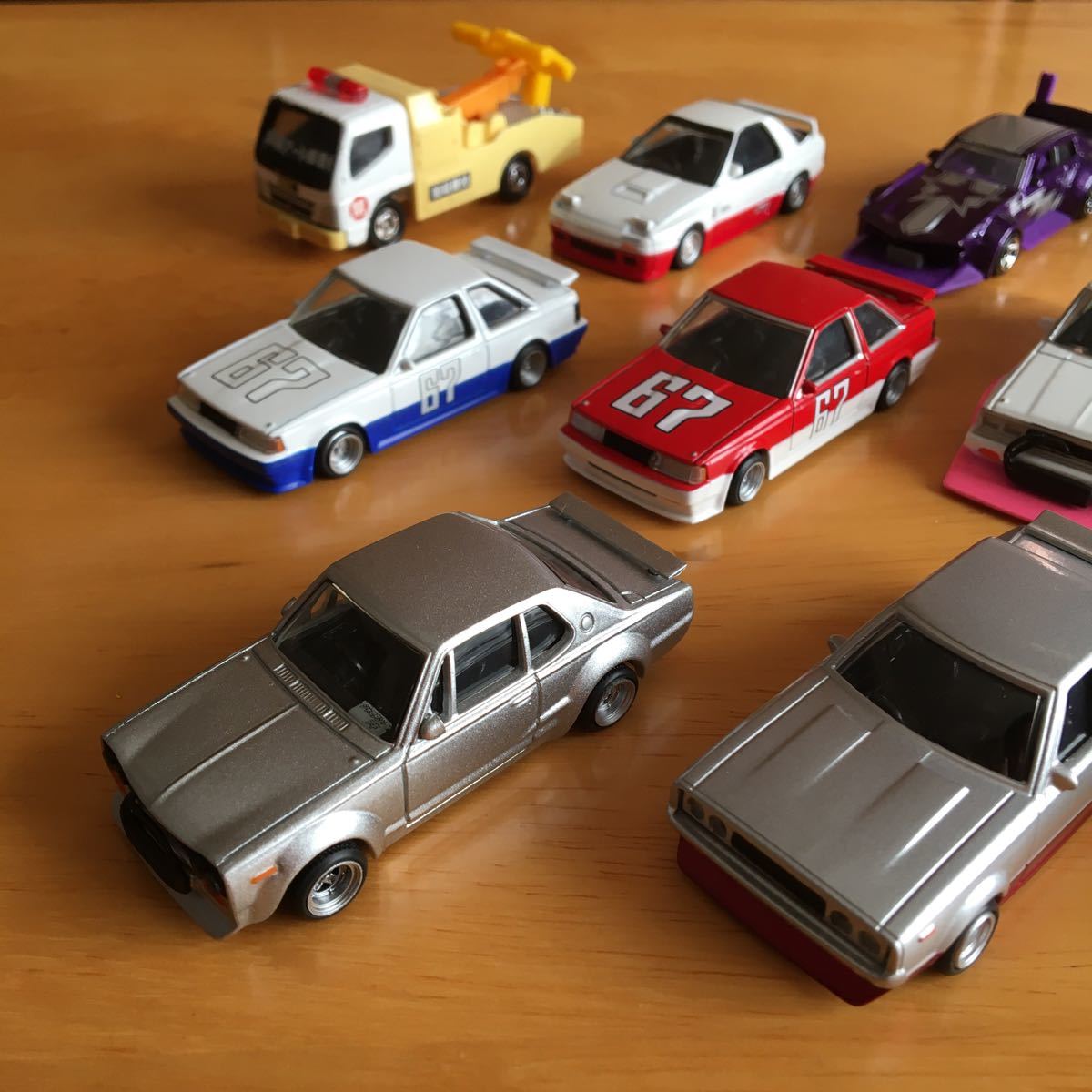 シャコタンブギ グラチャン アオシマ トミカ 他色々まとめてジャンクの