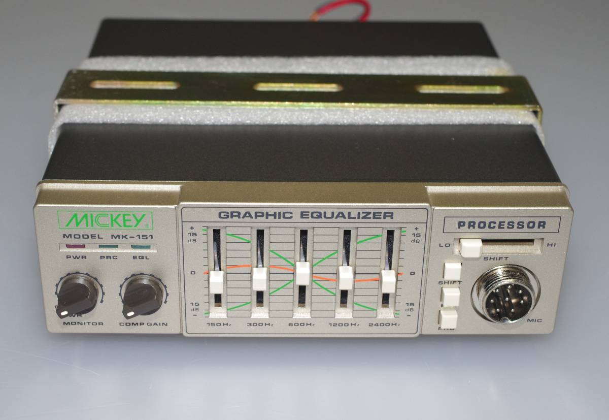 現状品 ミッキー MK-151 グラフィックイコライザー プロセッサー MICKEY アマチュア 無線機 IT8UX2C0X044-D-B02-byebye 現状品 ミッキー MK-151 グラフィックイコライザー プロセッサー