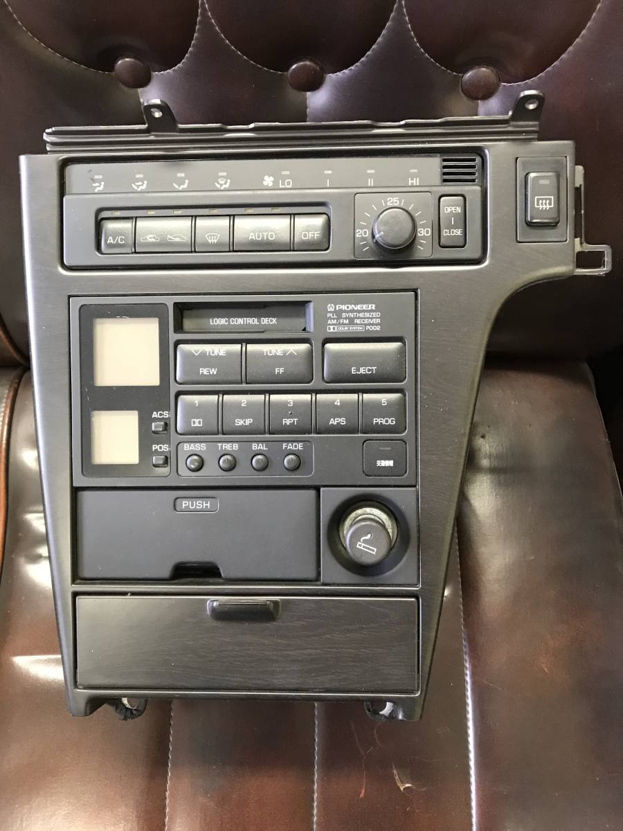 jzx100 マーク2チェイサークレスタオートエアコンパネル 液晶タイプ