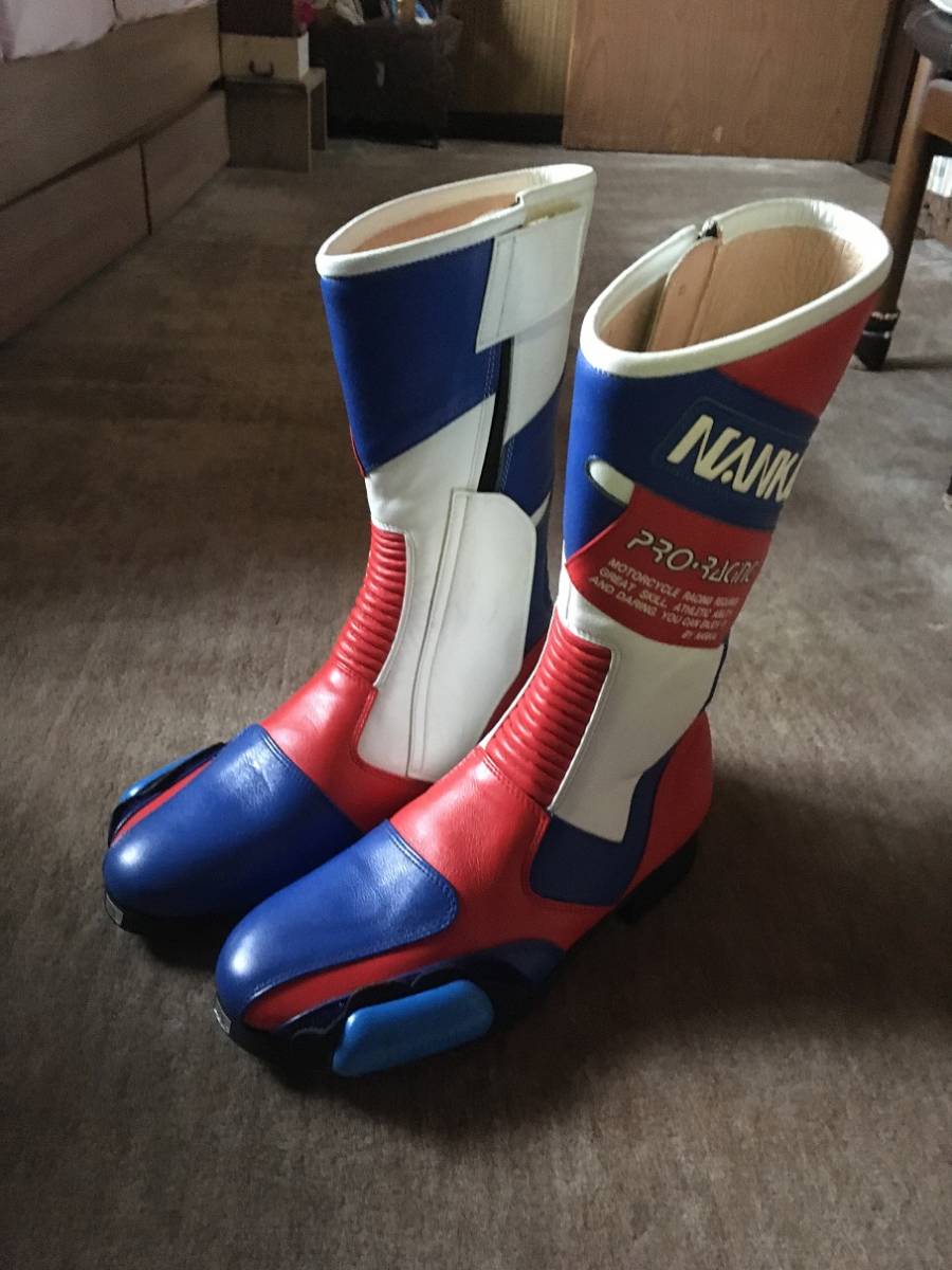南海 ナンカイ レーシングブーツ トリコロール PRO-RACING NANKAI TOP