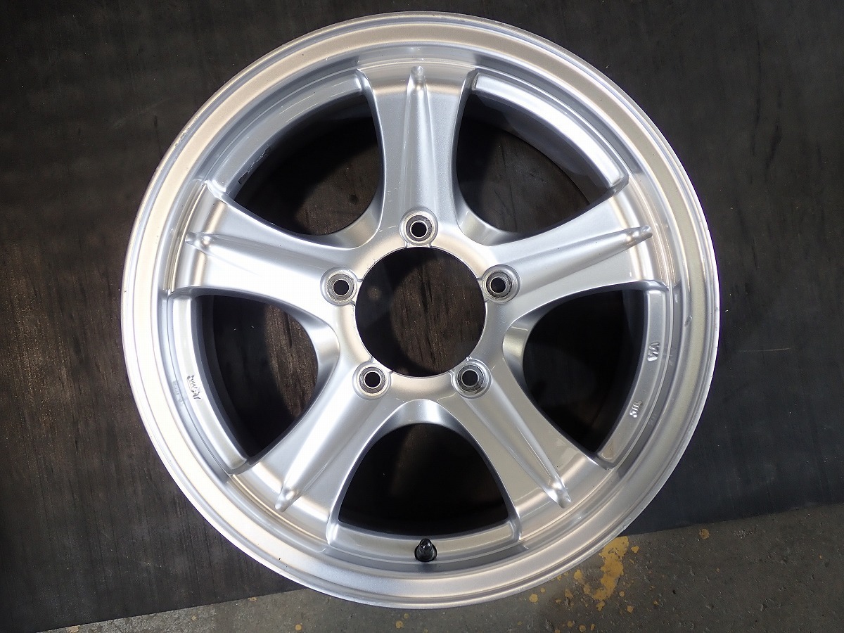 Weds KEELER ジムニー 16インチアルミホイール 中古 アルミホイール 4本JIMNY ジムニー KEELER ホイール16インチ Weds