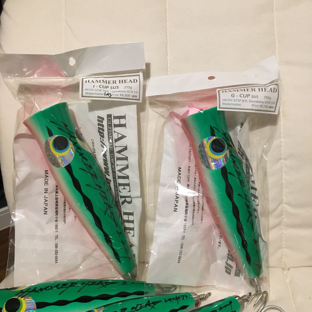 ハンマーヘッド　シャラポアセット売り ハンマーヘッド シャラポアセット売り ハンマーヘッド HAMMER HEAD