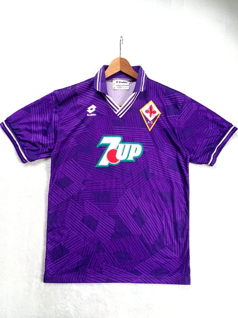【MADE IN ITALY】92-93 ACフィオレンティーナユニフォーム 1992/93フィオレンティーナ セリエB降格となった、いわくつきの