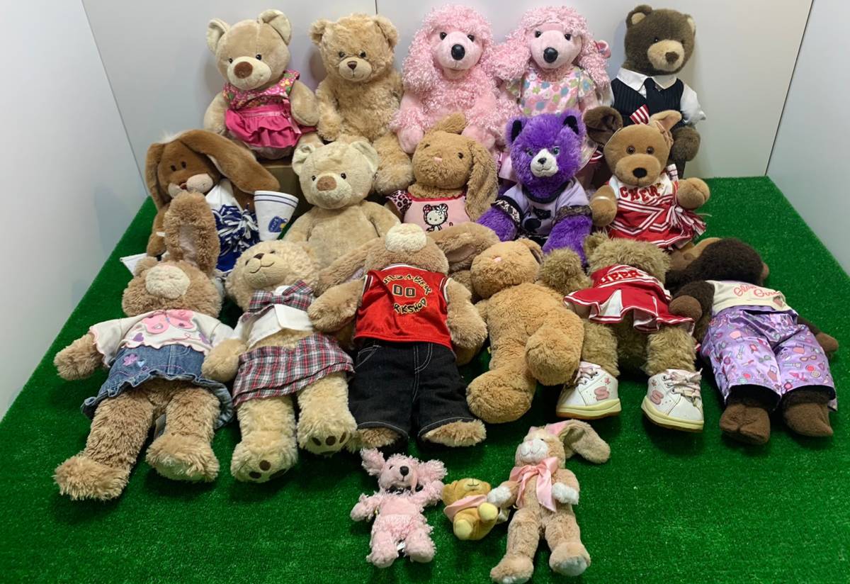 ♪01-140 Build-A-Bear ビルドアベア WORKSHOP 動物 クマ テディベア