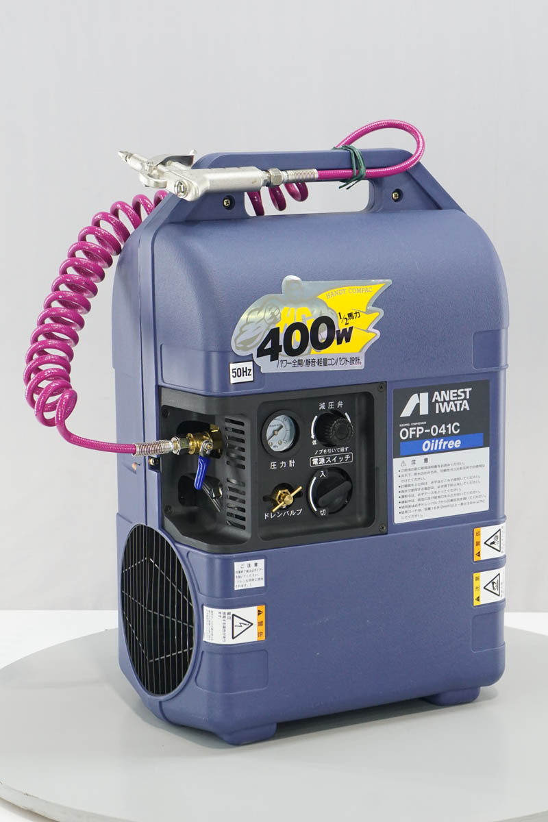 PG]USED ANEST IWATA OFP-041C RECIPRO COMPRESSOR コンプレッサー 