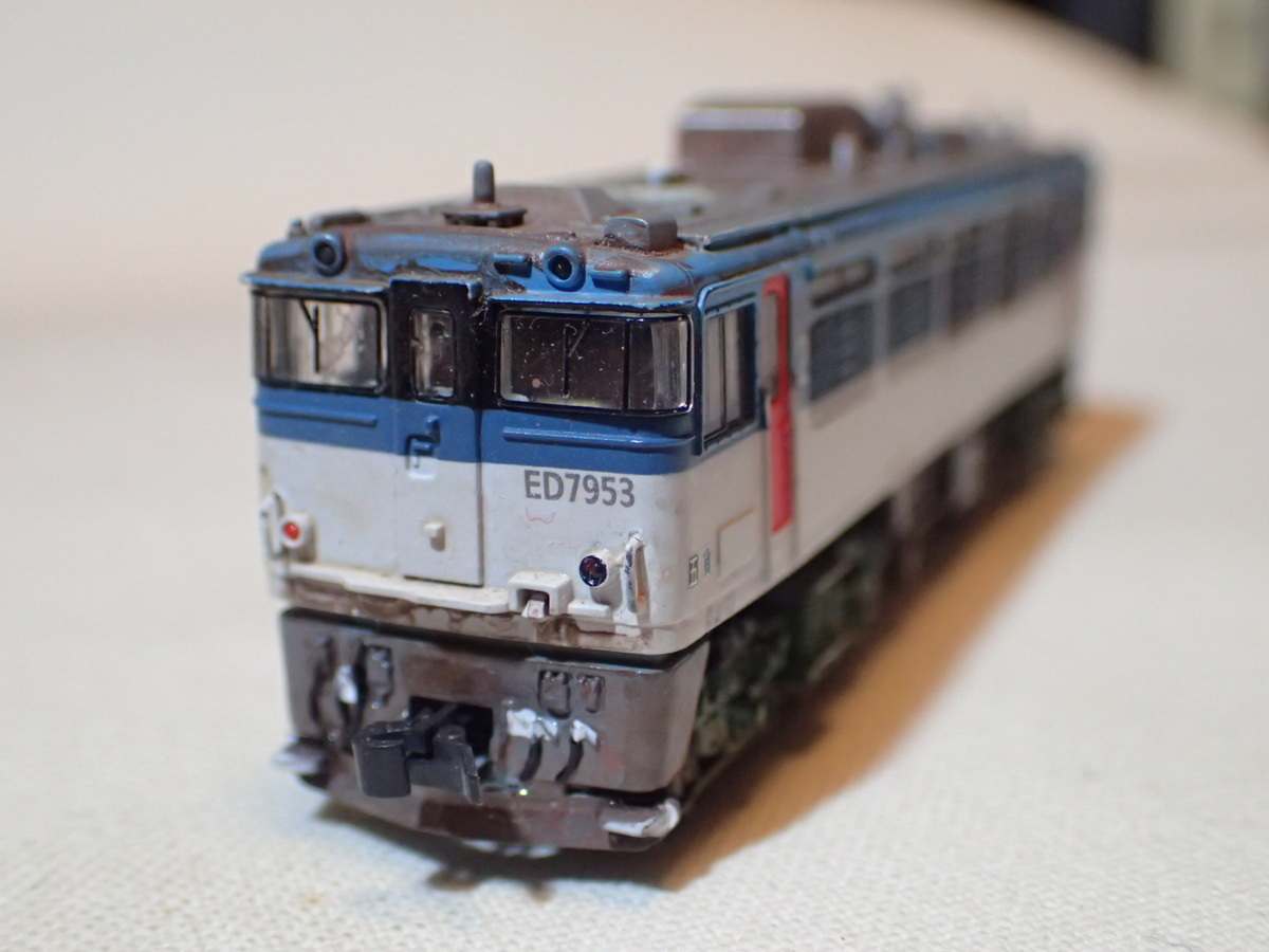 □ジャンク TOMIX 9116 ED79-50 1両 JR貨物色 津軽海峡線 ED79-53 N