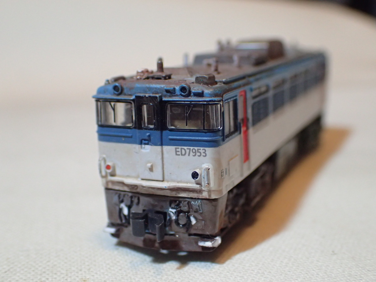 □ジャンク TOMIX 9116 ED79-50 1両 JR貨物色 津軽海峡線 ED79-53 N