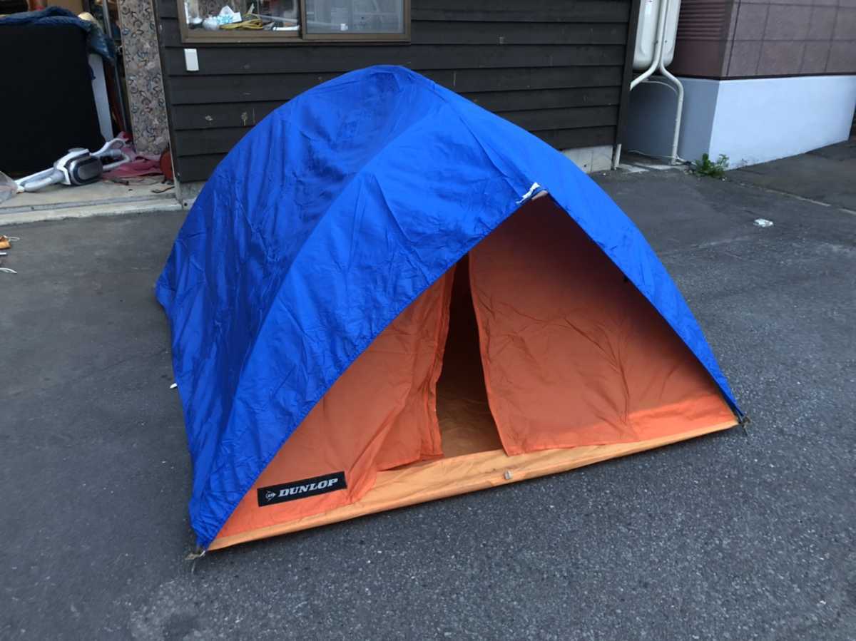 DUNLOP H型テント 4人用 CTC-7480 楽天市場】【美品】ダンロップ DUNLOP H型テント CTC-7480