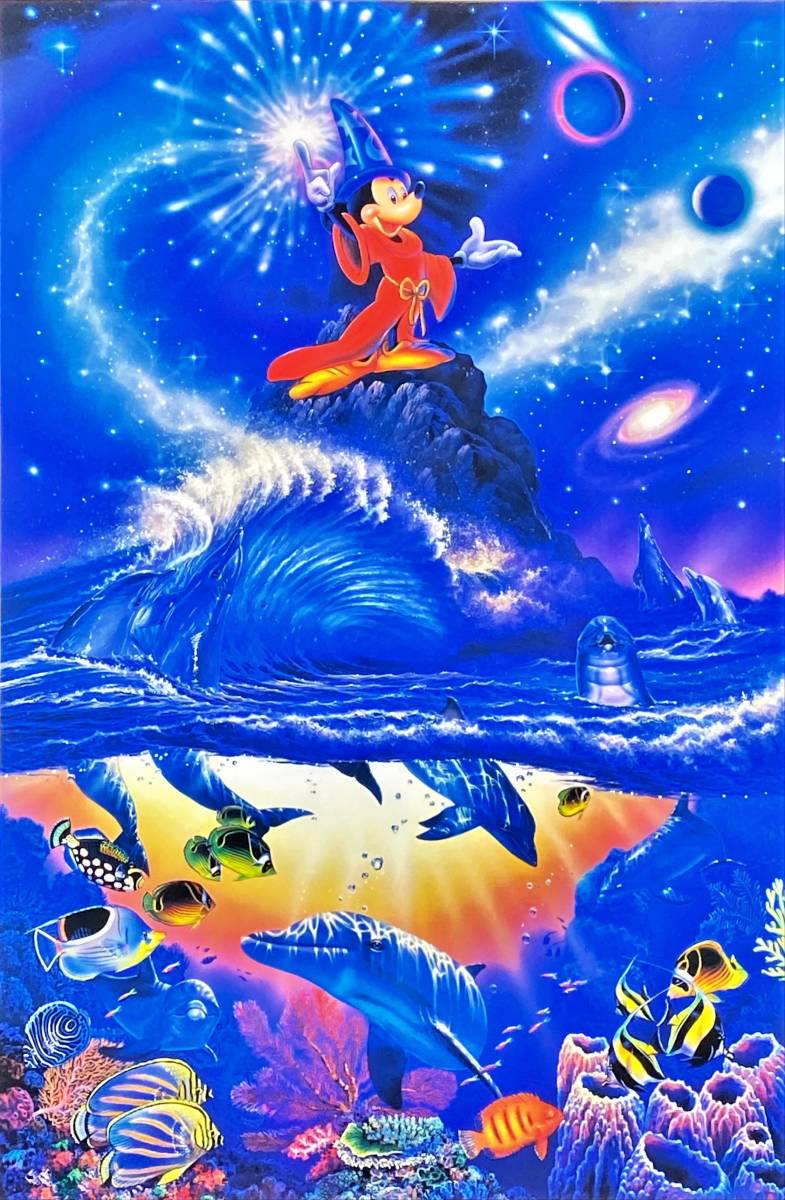 ファンタジア　スワロフスキー　　リトグラフ ファンタジアスワロフスキーリトグラフ