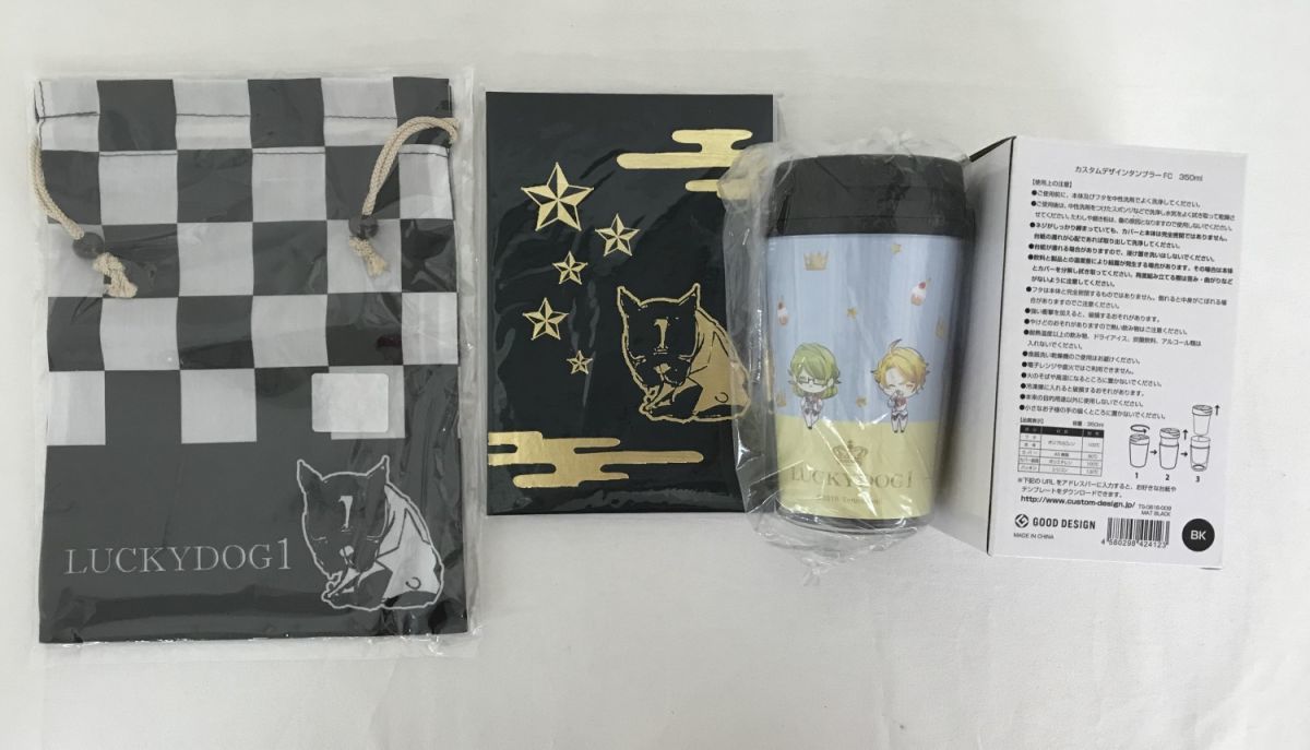 C02】グッズ ラッキードッグ ラキド 缶バッジ アクキー他まとめ売り