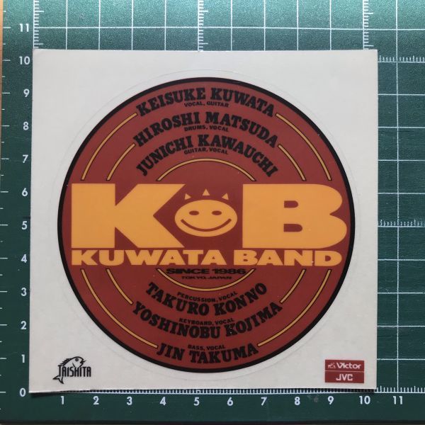 ART＞KUWATA BAND ROCK CONCERT 販促用ステッカー 桑田佳祐