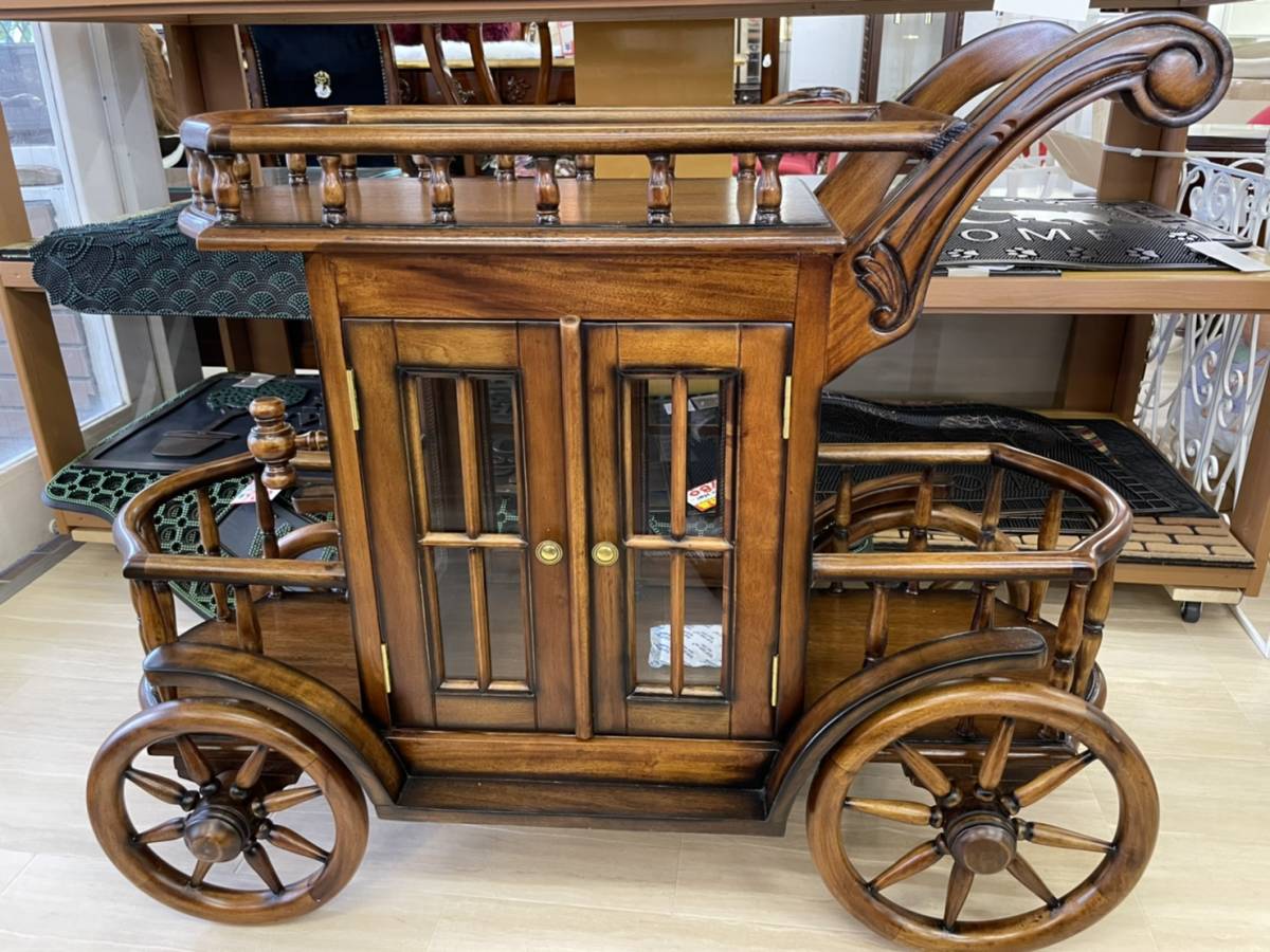 マホガニー/シンデレラワゴン/キャビネットカート マホガニー/シンデレラワゴン/キャビネットカート 楽天市場