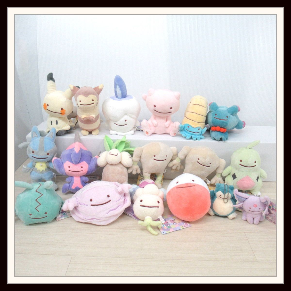 良品 ポケモンセンター へんしん！メタモン ぬいぐるみ18点セット