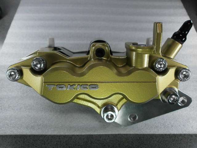 バリオス Ⅰ・Ⅱ】 スズキGSR400流用トキコ製4ポットリアキャリパー＋