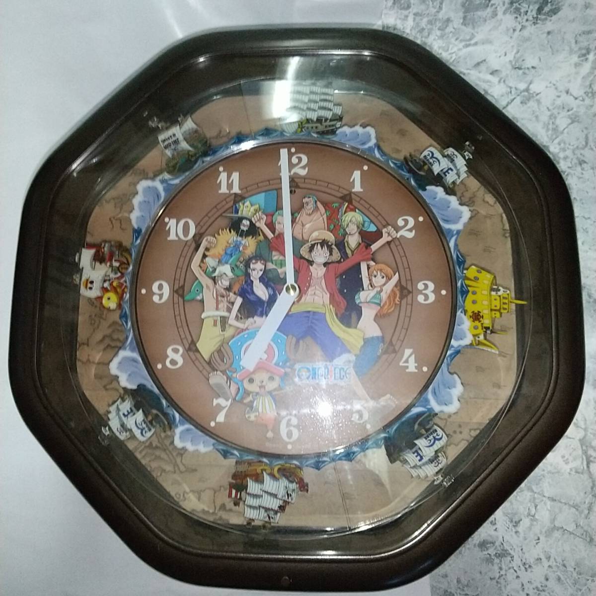 リズム時計工業 ワンピースからくり時計 アナログ 4mh0 M の落札情報詳細 ヤフオク落札価格情報 オークフリー スマートフォン版