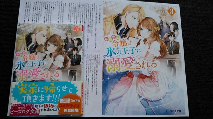 6月 特典付 小動物系令嬢は氷の王子に溺愛される3 翡翠 ビーズログ文庫 の落札情報詳細 ヤフオク落札価格情報 オークフリー スマートフォン版