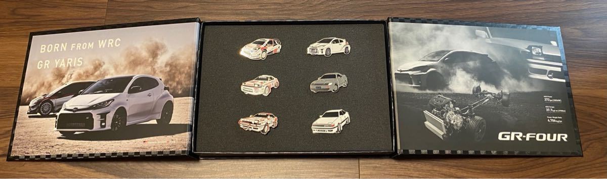 GRヤリス 非売品 ピンバッチ セット TOYOTA GAZOO Racing WRC セリカ