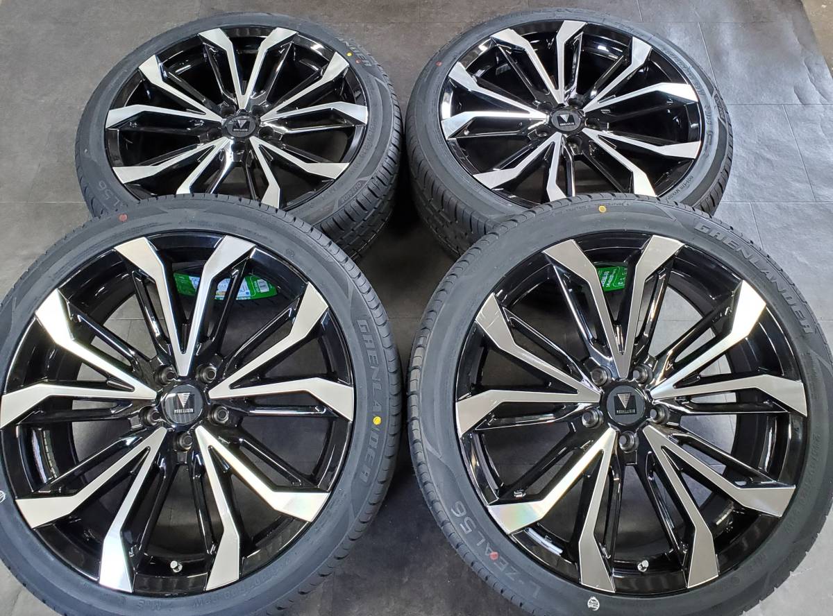 モデリスタ 【新品タイヤセット】ウィングダンサー ヴェルファイア/アルファード 20インチ 4本セット PCD114.3 の落札情報詳細 ヤフオク落札価格情報 オークフリー