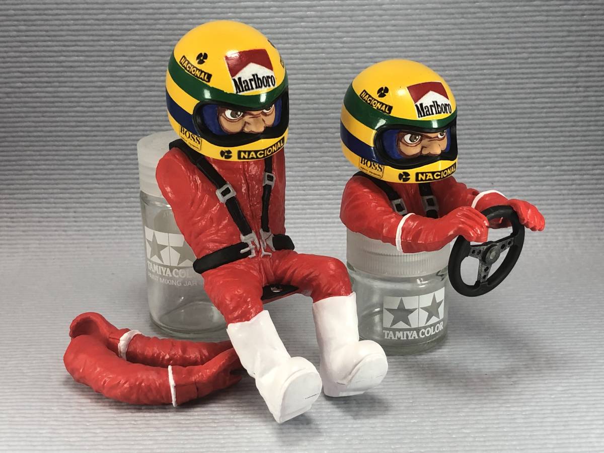 新品】タミヤ ワイルドウイリー 2 ドライバー人形（塗装済）WR-02やGF