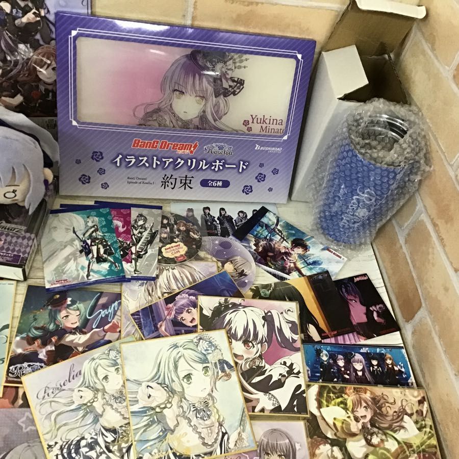 Roselia あこ　缶バッジ　アクスタ　アクキー　色紙　ブロマイド Roselia あこ 缶バッジ アクスタ アクキー 色紙 ブロマイド