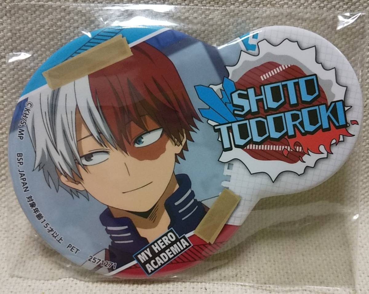 AMNIBUS 轟焦凍 缶バッジ 予約商品 TVアニメ『僕のヒーローアカデミア』 - 轟焦凍 3WAY缶バッジ | AMNIBUS