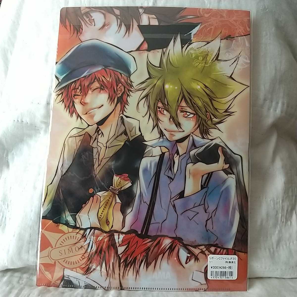 新品】家庭教師ヒットマンREBORN! クリアファイル☆天野明先生 原作