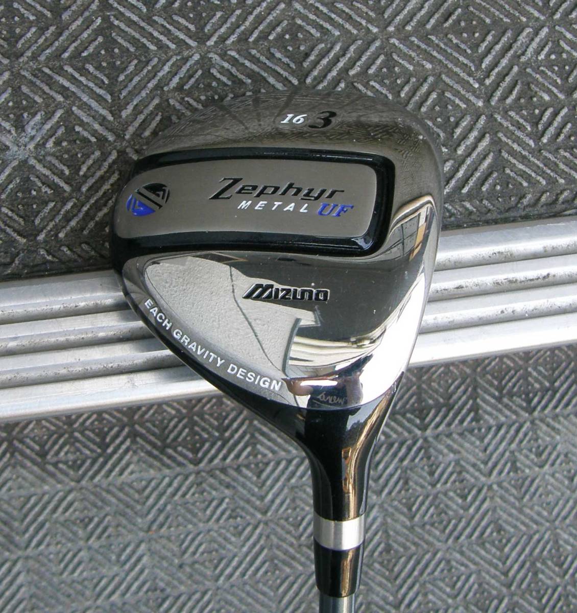 【目立った傷や汚れなし】0801☆mizuno ミズノ Zephyr ゼファー ゴルフクラブ METAL UF 16 No.3 の落札情報詳細