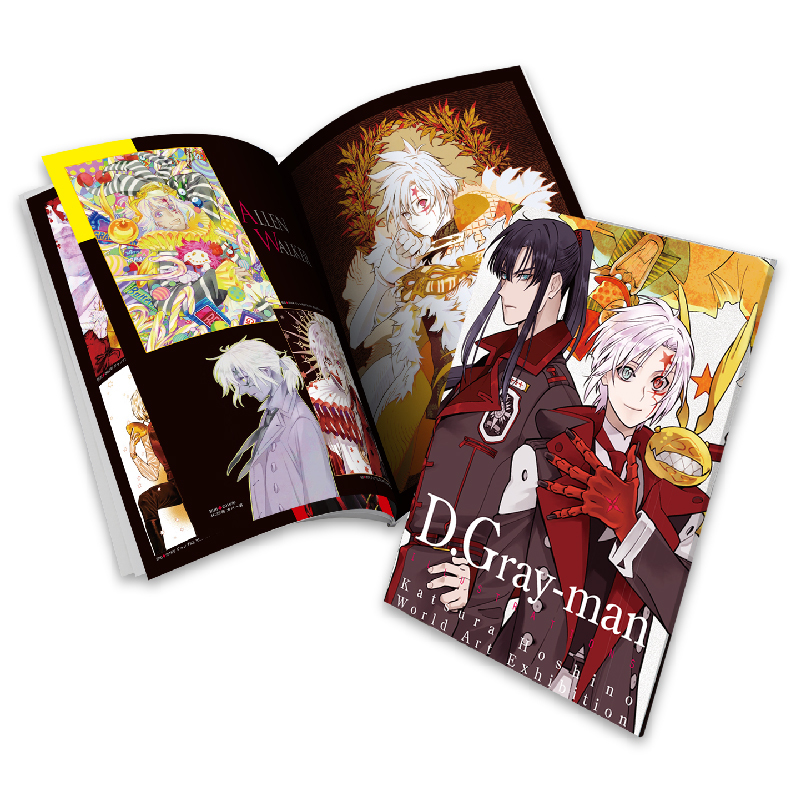 D.Gray-man 原画展 星野桂の世界 ミニキャンバス アレン・ウォーカー 雑貨 リナリー・リー＆アレン・ウォーカー(ハロウィン) 「D.Gray