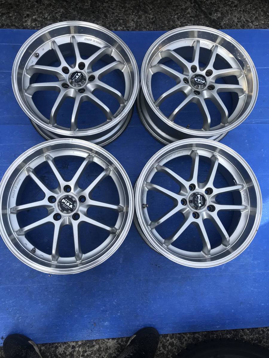 【傷や汚れあり】PIAA RACING 18インチアルミホイール4本セット 室内保管 激安販売の落札情報詳細 - ヤフオク落札価格検索 オークフリー