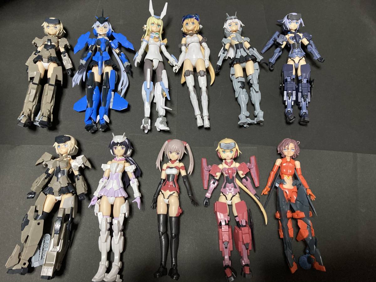 メガミデバイス フレームアームズガール 素組み未組立塗装引退品など メガミデバイス フレームアームズガール 素組み未組立塗装引退品