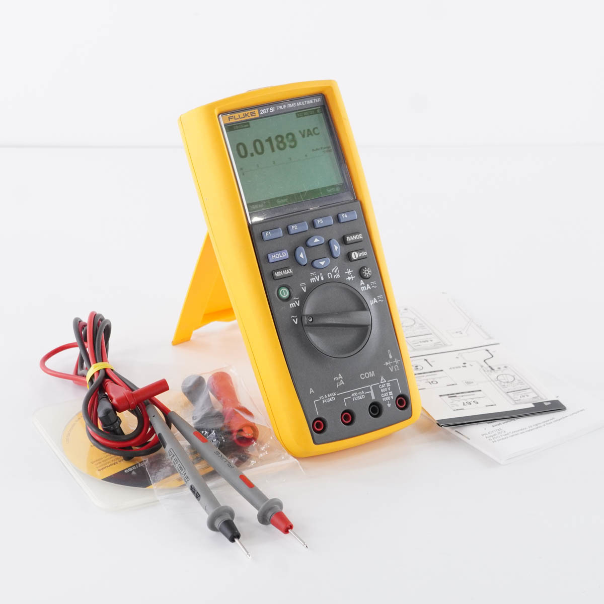 【やや傷や汚れあり】[JB]USED 現状販売 FLUKE 287 Si TRUE RMS MULTIMETER マルチメーター ソフトウェア