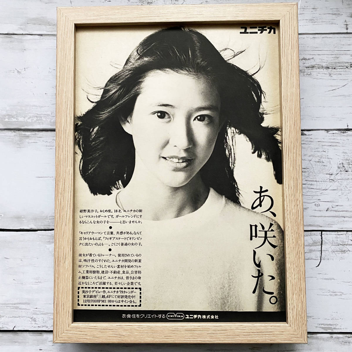 紺野美沙子  　観光キャンペーン非売品B１ポスター 紺野美沙子 観光キャンペーン非売品B1ポスター