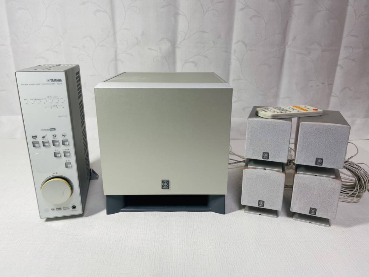 【未使用】斉90A 希少 1円オークション YAMAHA ヤマハ NATURAL SOUND HOME THEATER SYSTEM TSS