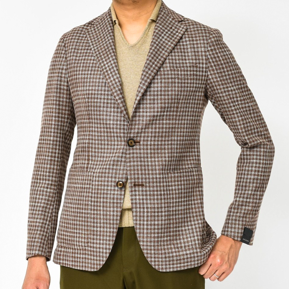 超 美品 希少 Pino Lerario REVIVAL ダブルブレスト ニット テーラード