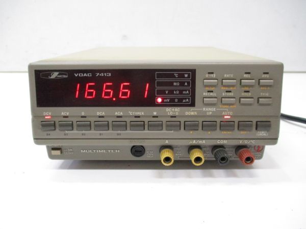 デジタルマルチメーター VOAC7521 （全体的に状態が悪い】04K102