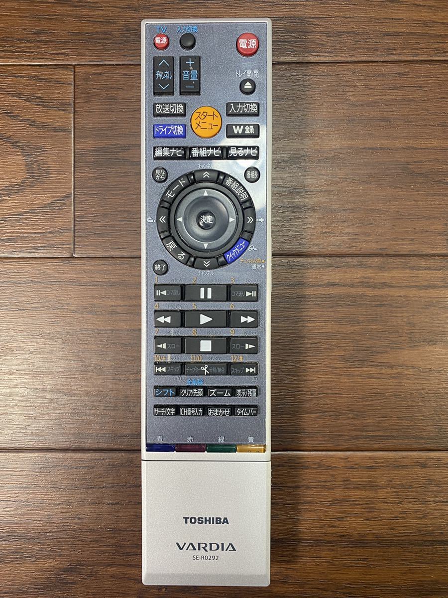 東芝 DVDレコーダー リモコン SE-R0422 79105815(中古品)