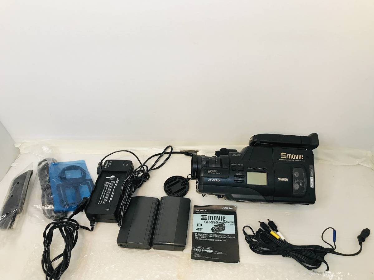 年代物30年くらい前Victor GR-S95 ビデオカメラ ケース付ジャンク扱 Victor・JVC GR-S95 - メルカリ