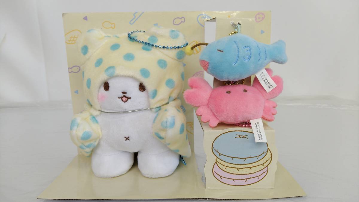 まるもふびより 初期 モップ カニカマ ギョニク ぬいぐるみ ブローチ