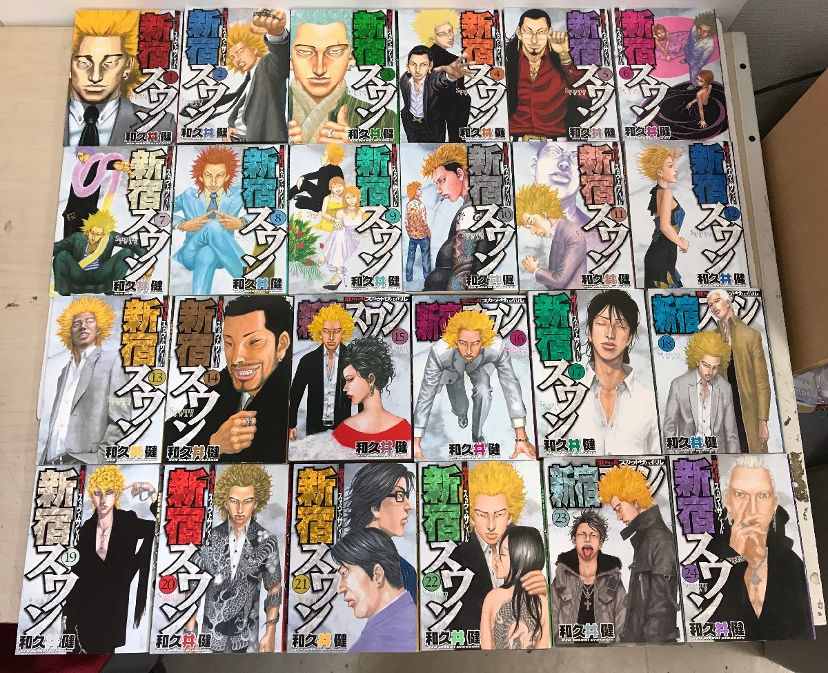 新宿スワン　全巻初版セット 新宿スワン 全巻 ほぼ初版♪ 「新宿スワン」 1～38巻（完結