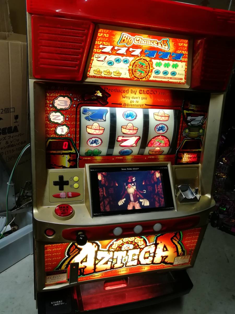 パチスロ 4号機 初代アステカ ☆動作〇☆ CT 実機」の落札相場・落札価格