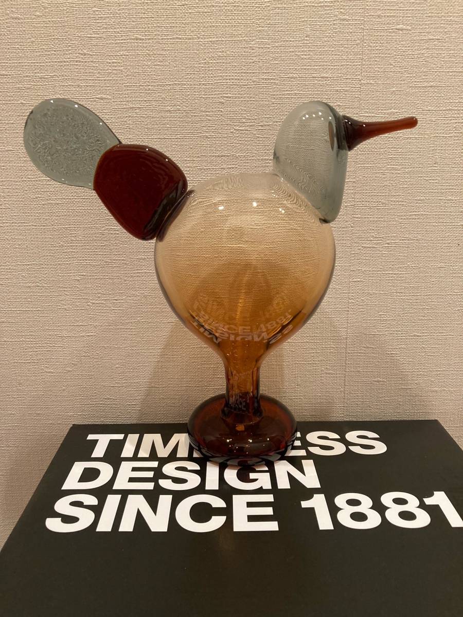 イッタラ　バード　Uolevi ウォレヴィ　sulevi スレヴィ　2体セット 未使用に近い】【3体セット】iittala イッタラ バード scope限定