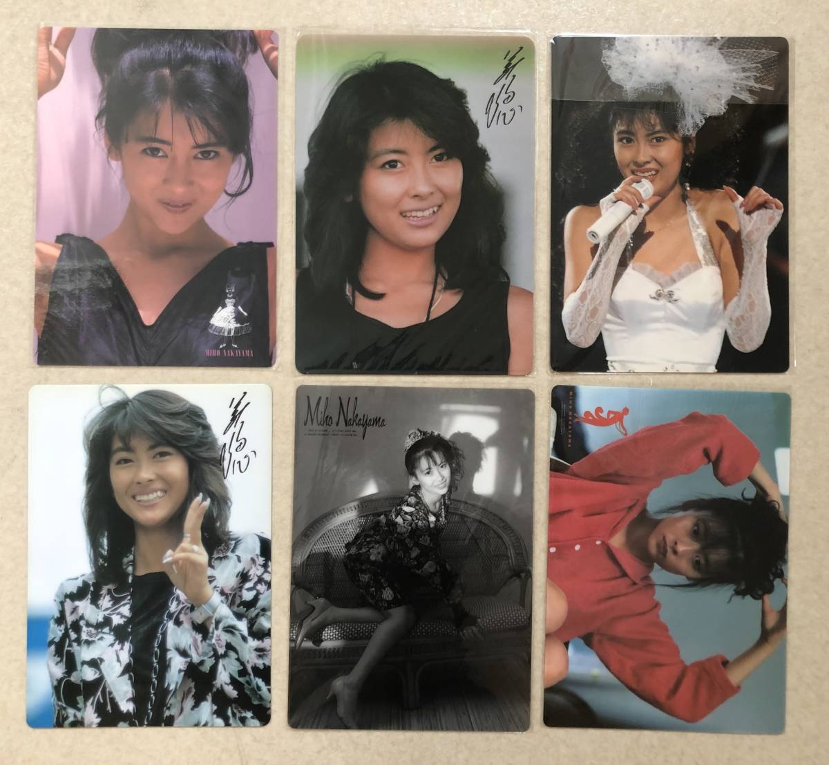 貴重] 中山美穂 下敷き25枚セット