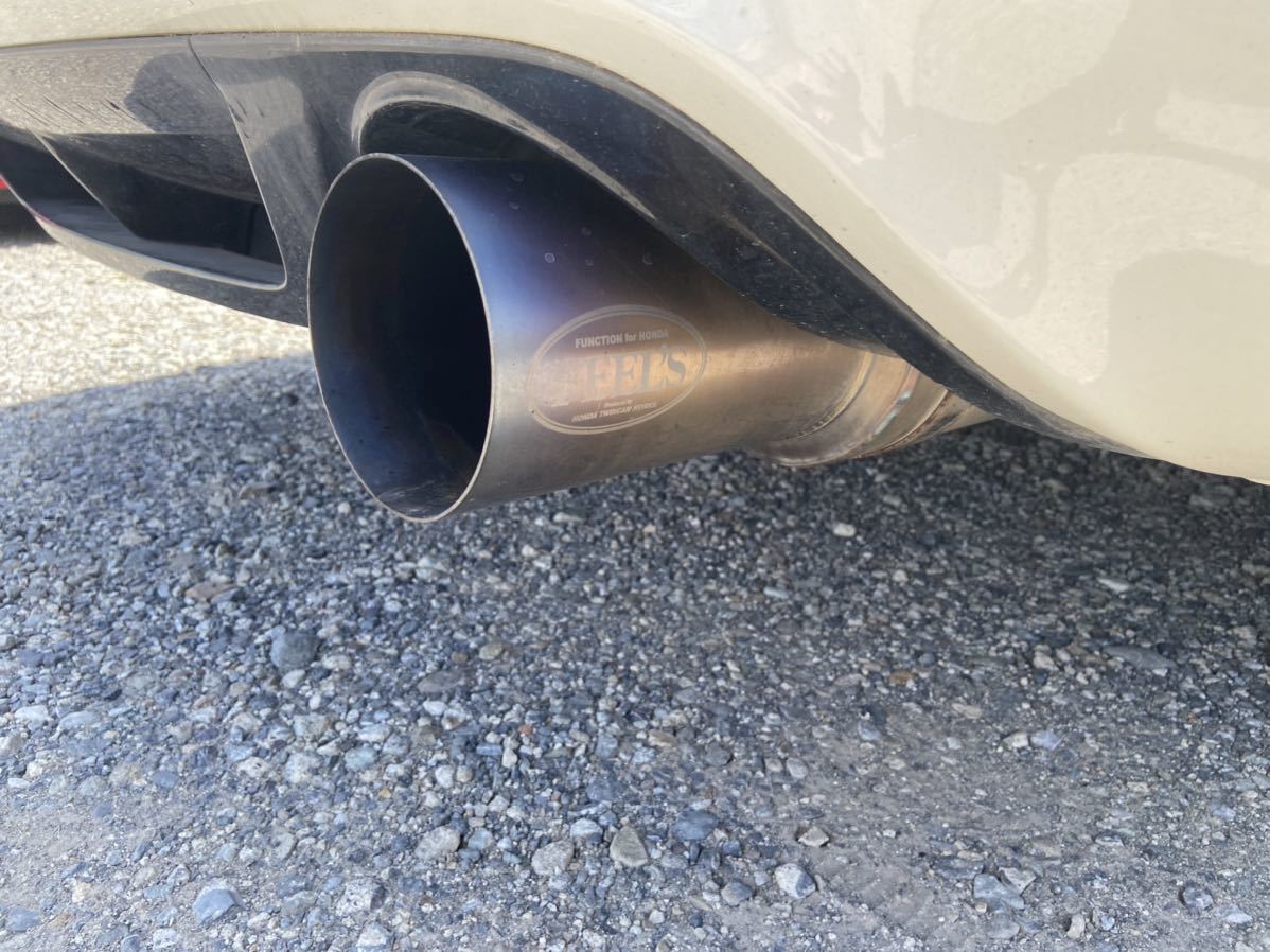 シビックfd2 ホンダツインカムフィールズハーフチタンマフラー