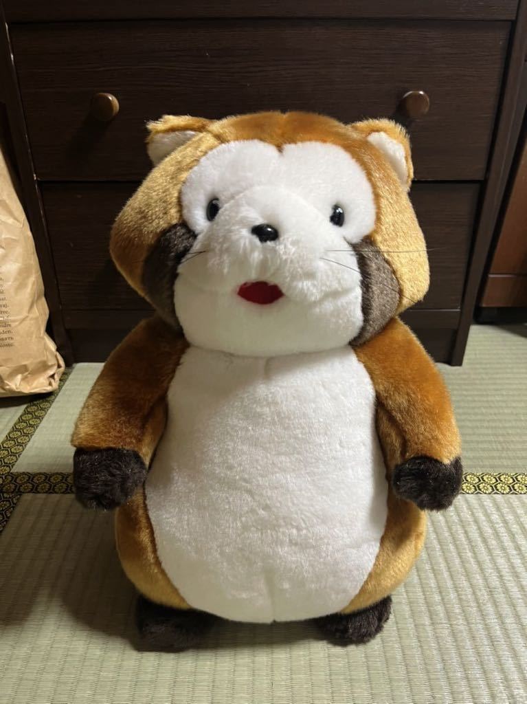 セブンイレブンで限定販売　初期　「あらいぐまラスカル」のぬいぐるみ　約40cm セブンイレブン あらいぐまラスカル ぬいぐるみ