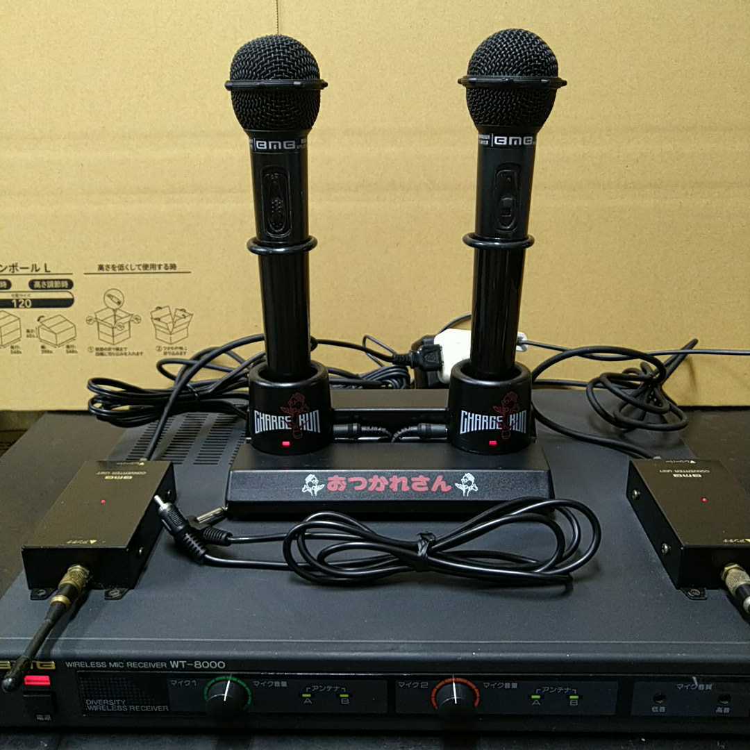 ワイヤレスマイクWT-8000 WM-850セット BMB ワイヤレスマイクセット