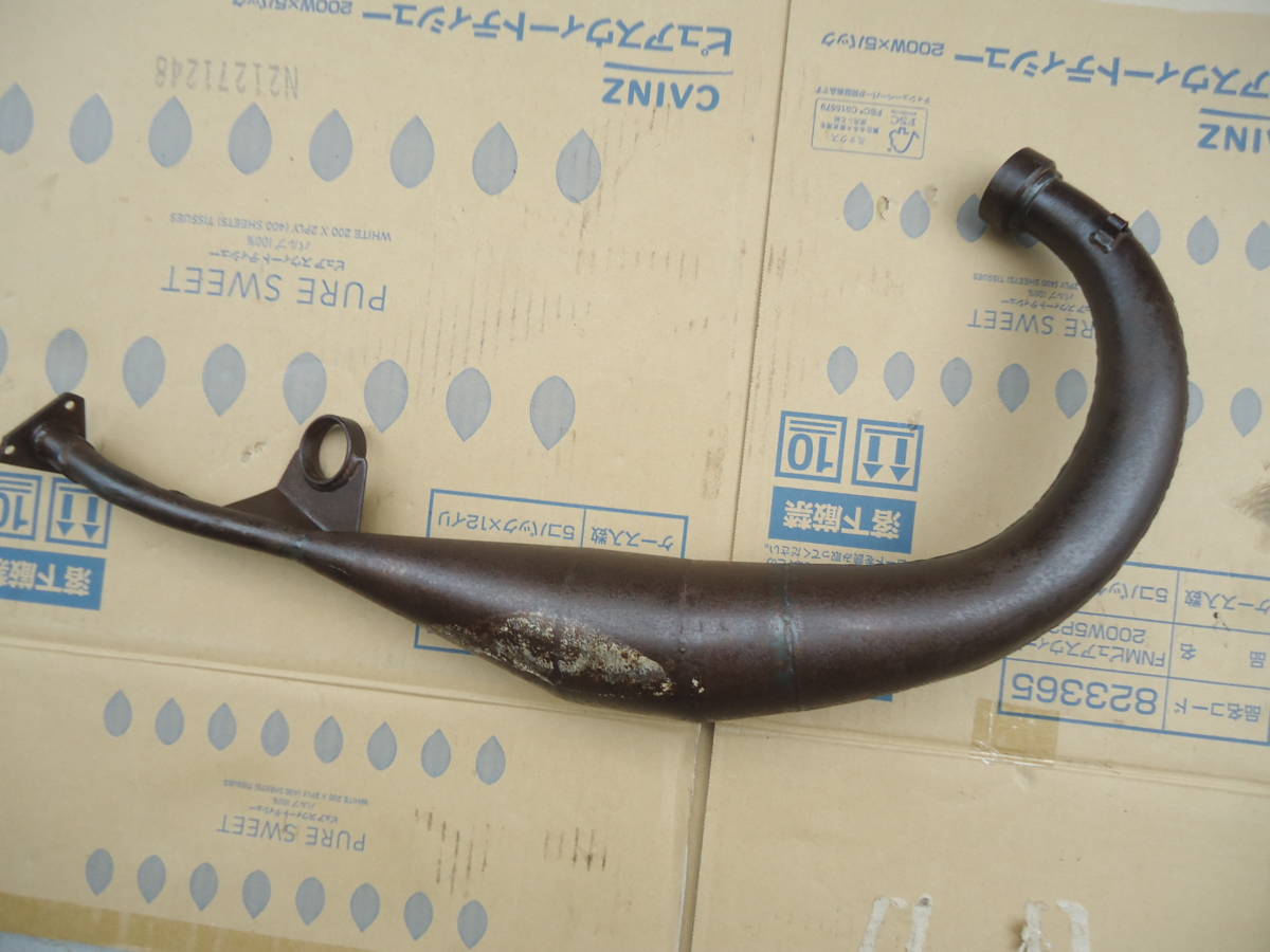 TZ50用 チャンバー マフラー レース専用部品 目立った傷や汚れなし】イシイ TZ50 3XM チャンバー マフラー レース