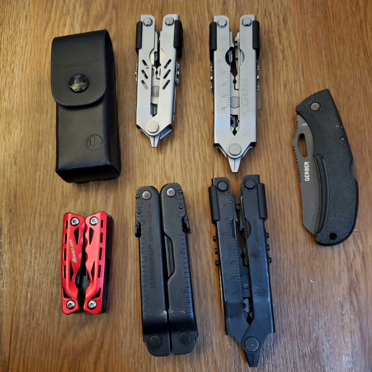 目立った傷や汚れなし スナップオン マルチプライヤー LEATHERMAN SUPERTOOL300 マルチツール ガーバー ナイフ ツールナイフ マルチペンチ 計6本の落札情報詳細 - Yahoo オークション落札価格検索