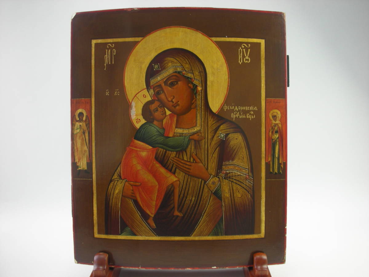 聖母子手描きイコン2 【公式通販】