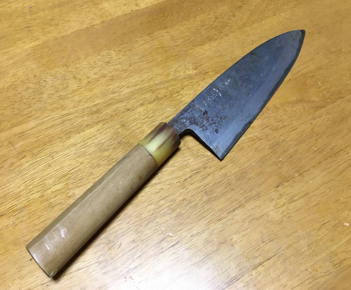 【研ぎ済み】白鋼・手打ち　清綱　相出刃包丁　和包丁　ナイフ　料理　釣り 研ぎ済み】白鋼・手打ち清綱相出刃包丁和包丁ナイフ料理釣り